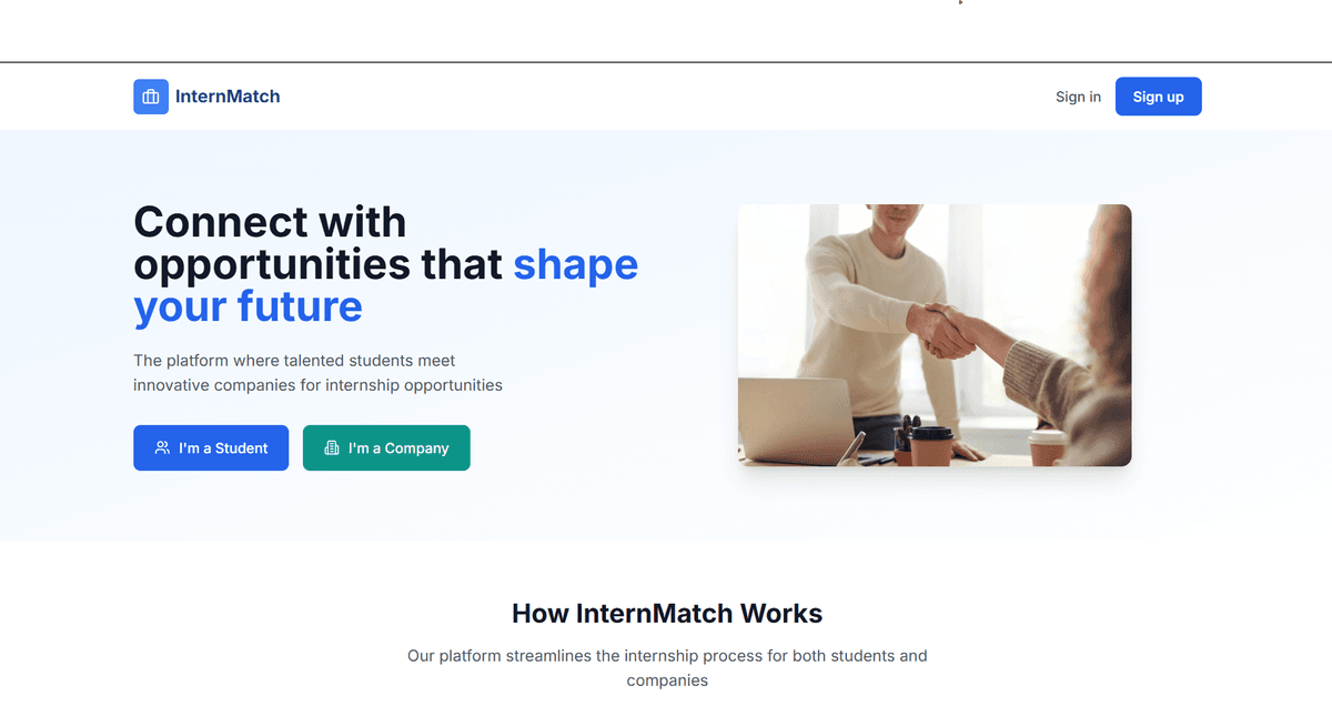 Intern Match